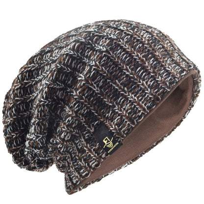 VECRY Men's Slouchy Beanie Knit Crochet Rasta Cap for Summer Winter