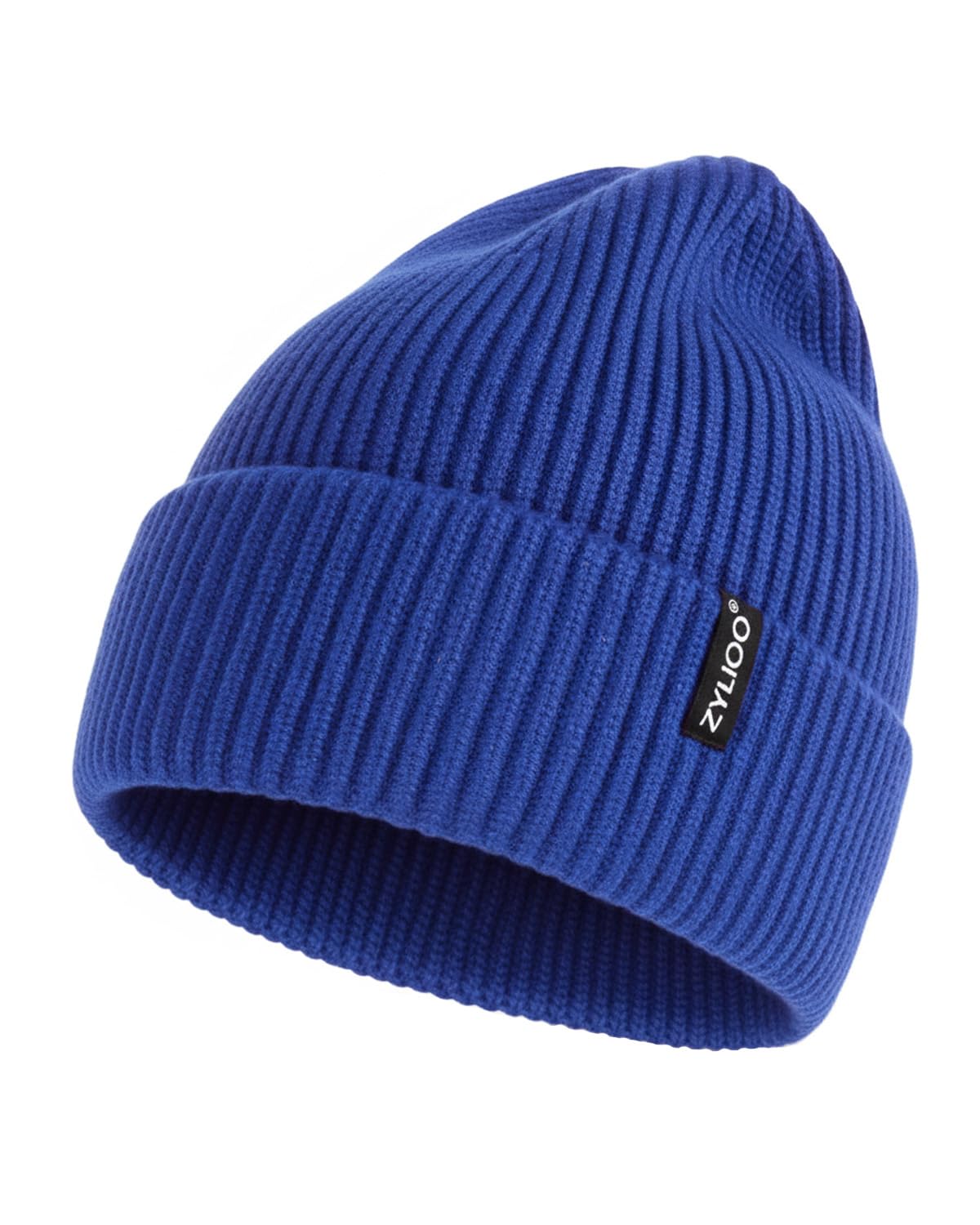 Zylioo XXL Beanie for Men,Big Head Winter Knit Hat,Stretch Warm Skull Cap