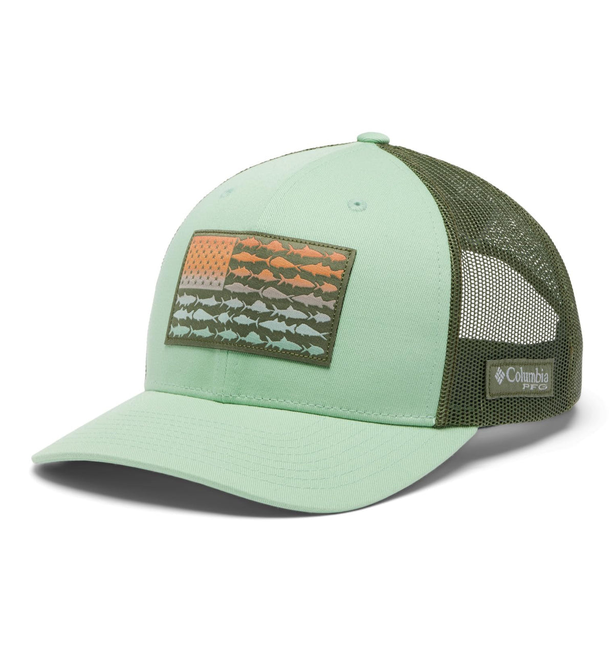 Columbia Unisex Adult PFG Logo Mesh Ball Cap