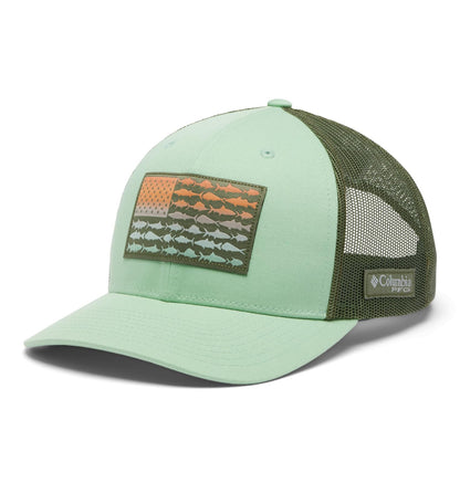 Columbia Unisex Adult PFG Logo Mesh Ball Cap