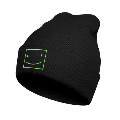 Funny Beanies Hat, Men's and Women's Winter Warm Black Fashion Cool Embroidered Knit Hat