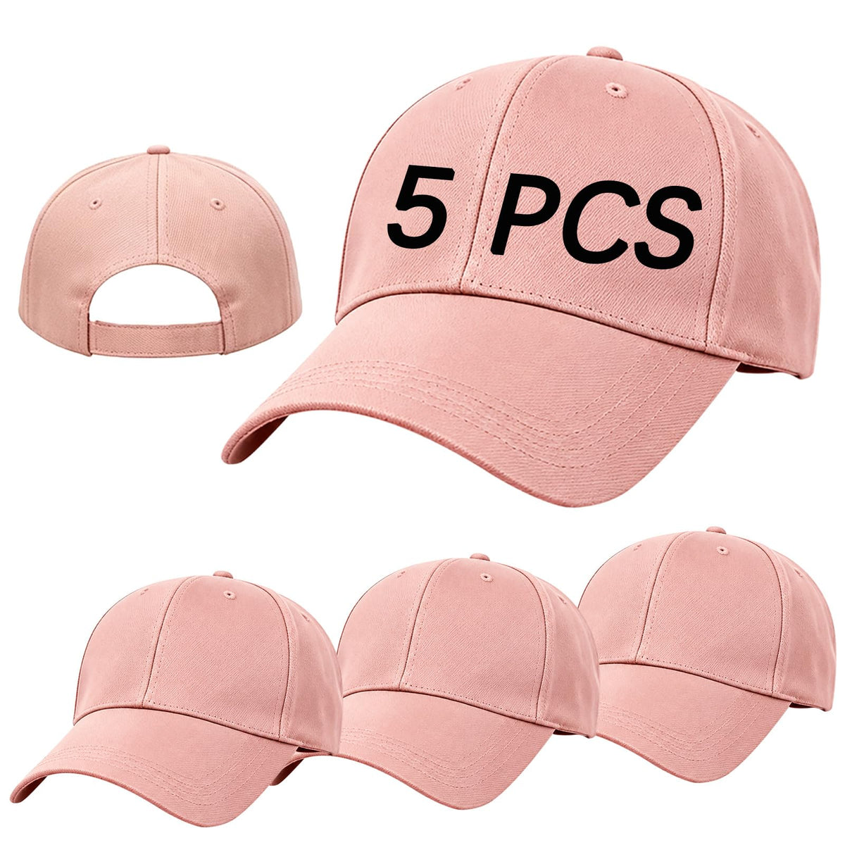 Baseball Cap for Men Women,with Ventilation Eyelets, Adjustable Fit for Hiking Fishing Running Golf