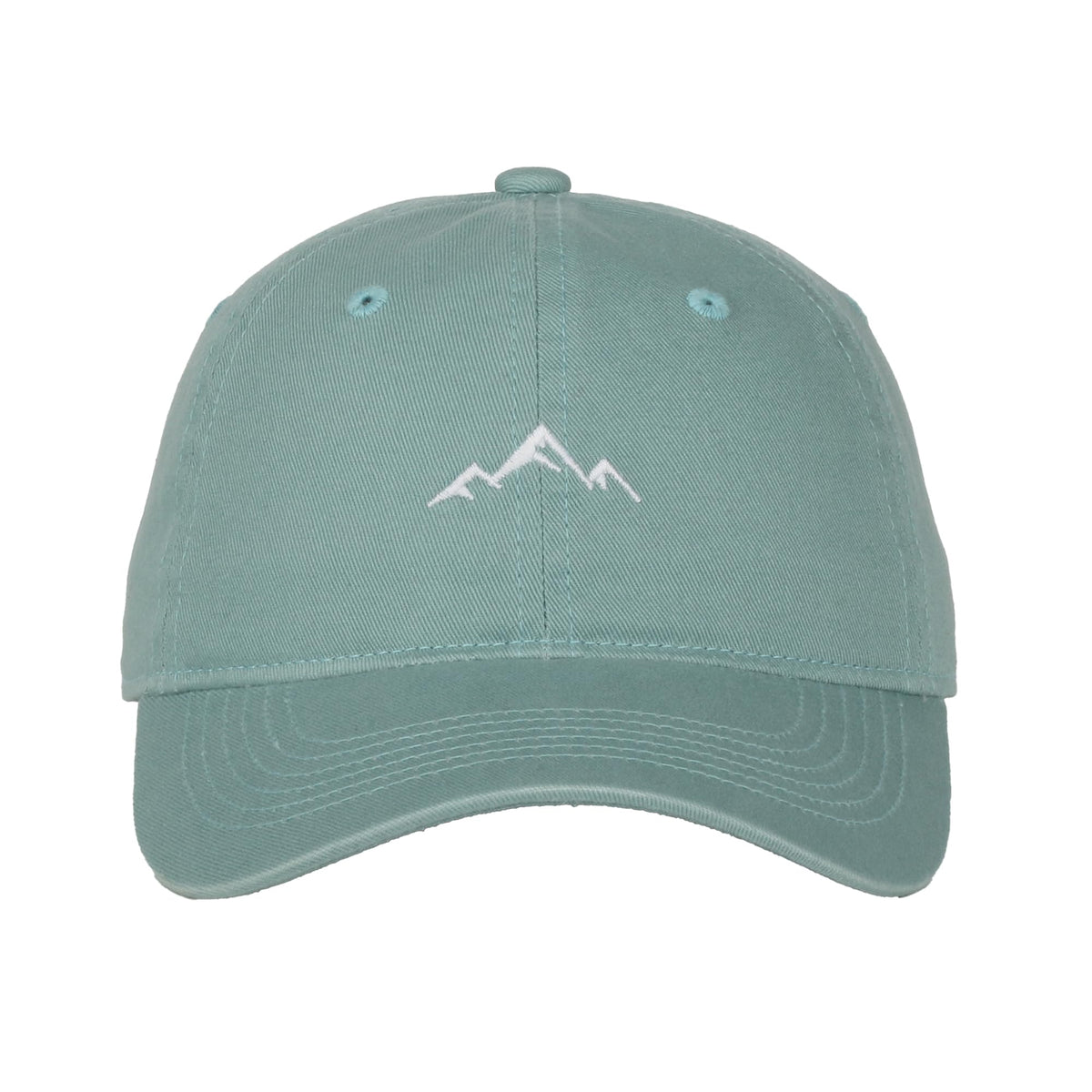 Outdoor Cap Mountain Embroidered Dad Hat Adjustable Soft Cotton Polo Style Unstructured Baseball Cap for Men & Women