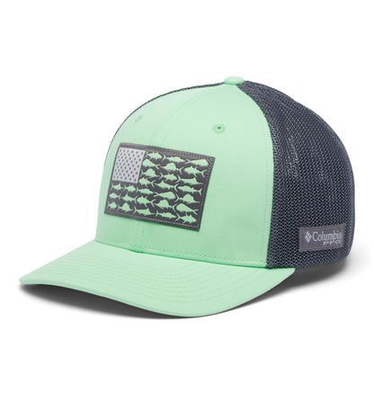 Columbia Unisex Adult PFG Logo Mesh Ball Cap