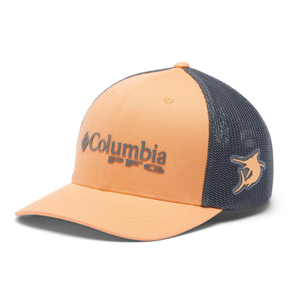 Columbia Unisex Adult PFG Logo Mesh Ball Cap