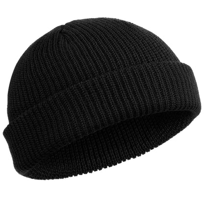 SATINIOR Trawler Beanie Watch Hat Roll-up Edge Skullcap Fisherman Beanie for Women Men