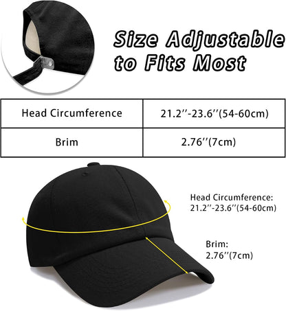 NPQQUAN Original Classic Low Profile Baseball Cap Golf Dad Hat Adjustable