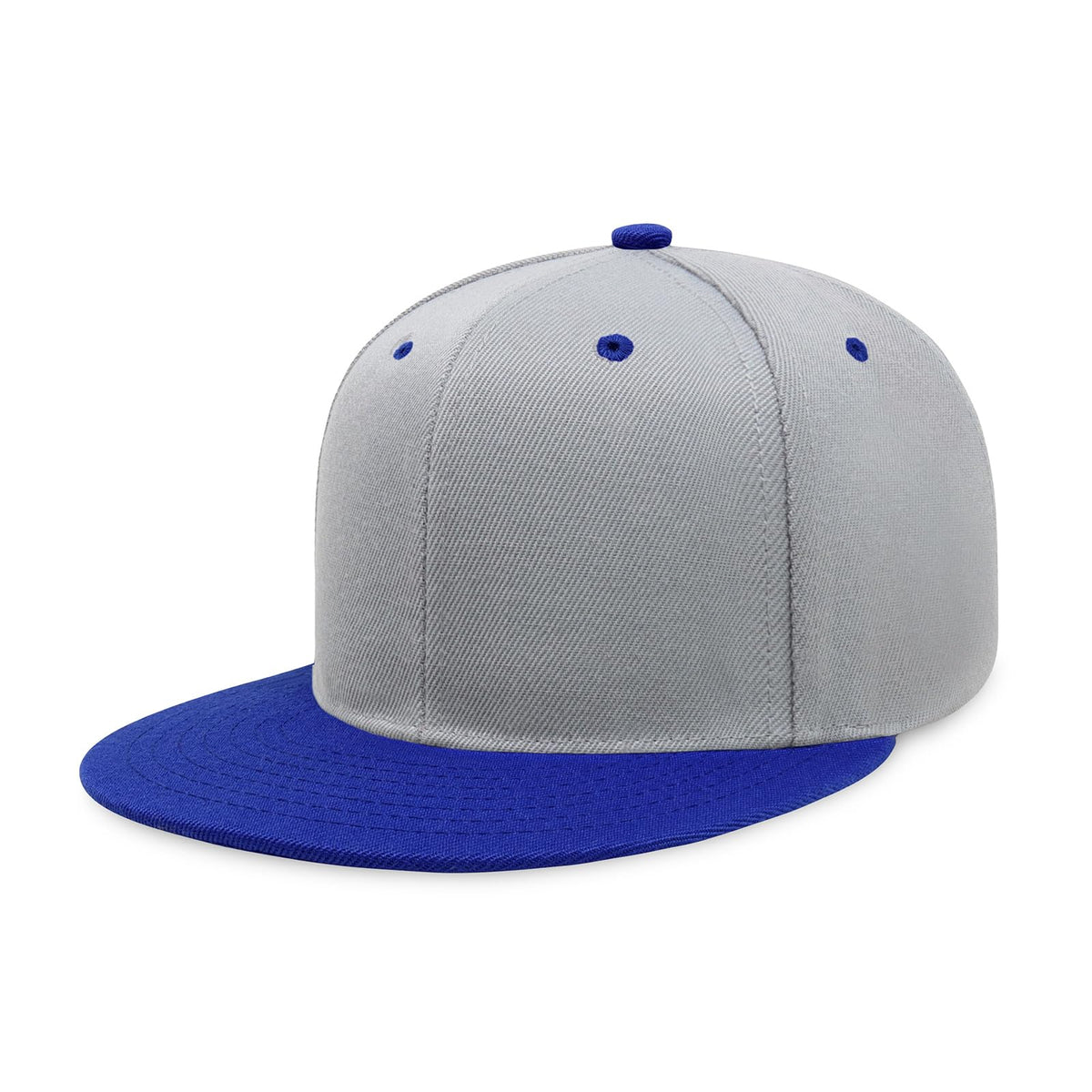 CHOK.LIDS Classic Snapback Flat Bill Hat Blank Adjustable Baseball Cap