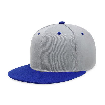 CHOK.LIDS Classic Snapback Flat Bill Hat Blank Adjustable Baseball Cap