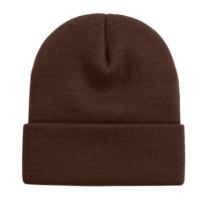 ZOORON Beanie for Women Men Ski Watch Cap Cuffed Plain Skull Knit Hat Soft Fisherman Winter Hat