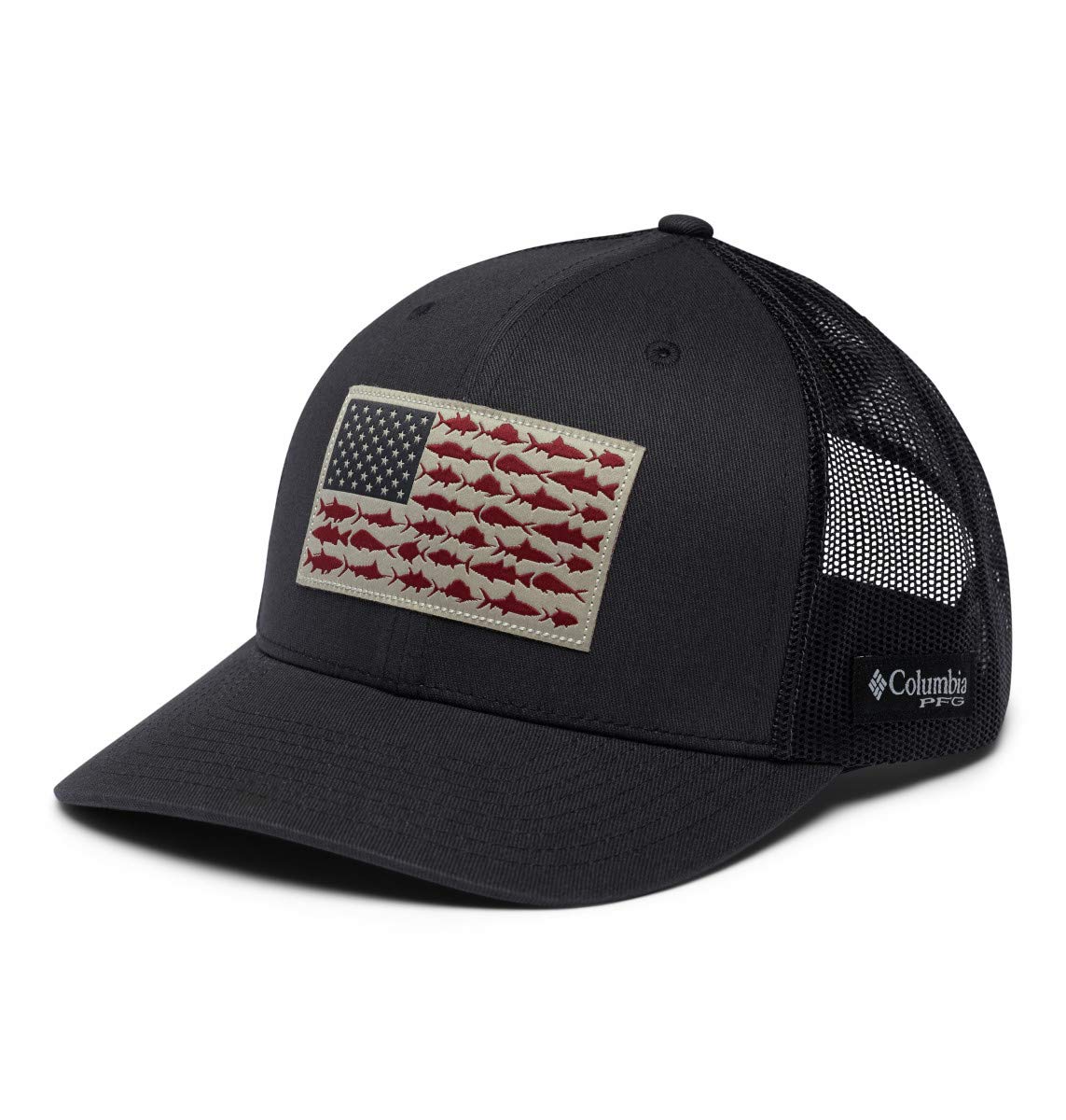 Columbia Unisex Adult PFG Logo Mesh Ball Cap
