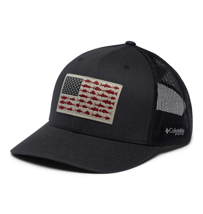 Columbia Unisex Adult PFG Logo Mesh Ball Cap