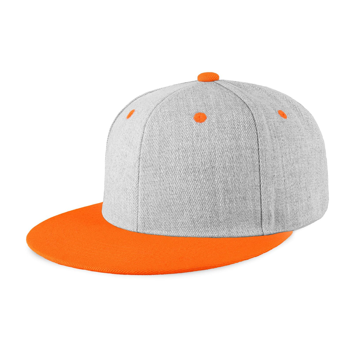 CHOK.LIDS Classic Snapback Flat Bill Hat Blank Adjustable Baseball Cap