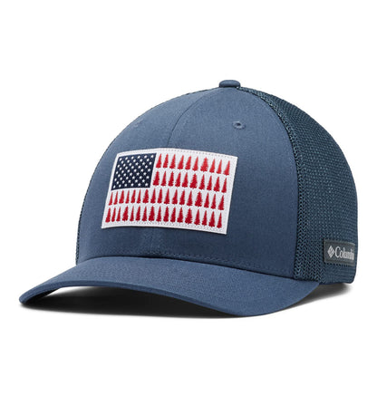 Columbia Unisex Adult PFG Logo Mesh Ball Cap