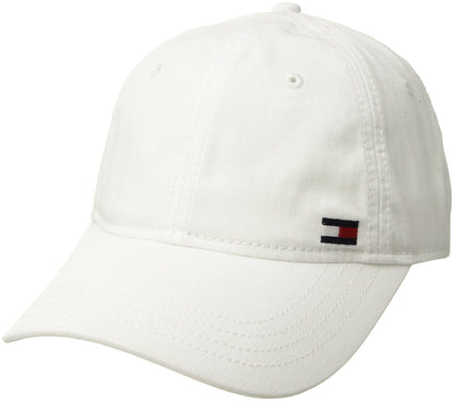 Tommy Hilfiger Men's Cotton Billy Adjustable Flap Baseball Cap