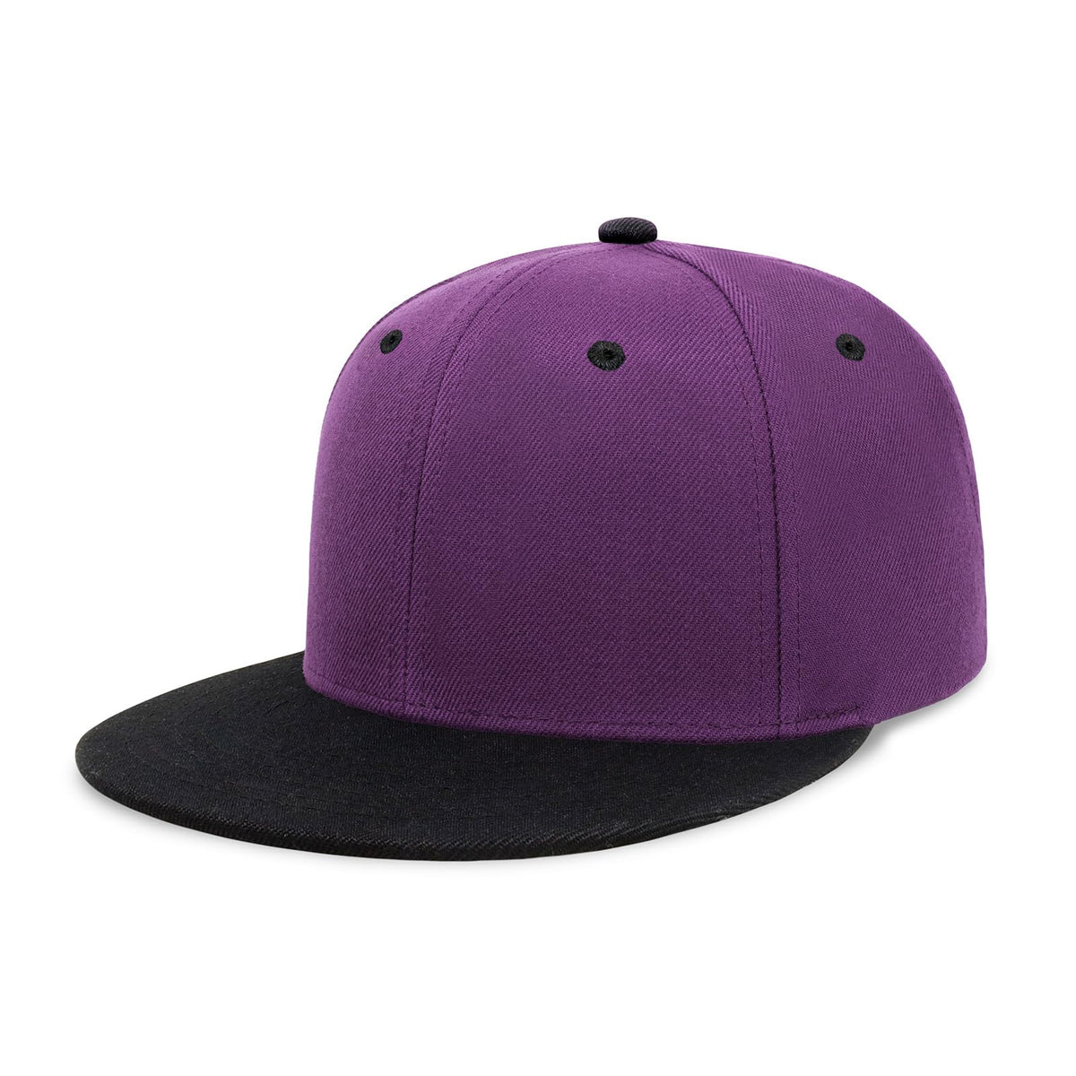 CHOK.LIDS Classic Snapback Flat Bill Hat Blank Adjustable Baseball Cap