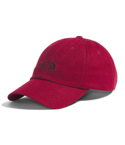 The North Face Norm Baseball Hat | Shallow Fit Ball Cap with Embroidered Logo, Adjustable Strap Closure & Silver Buckle