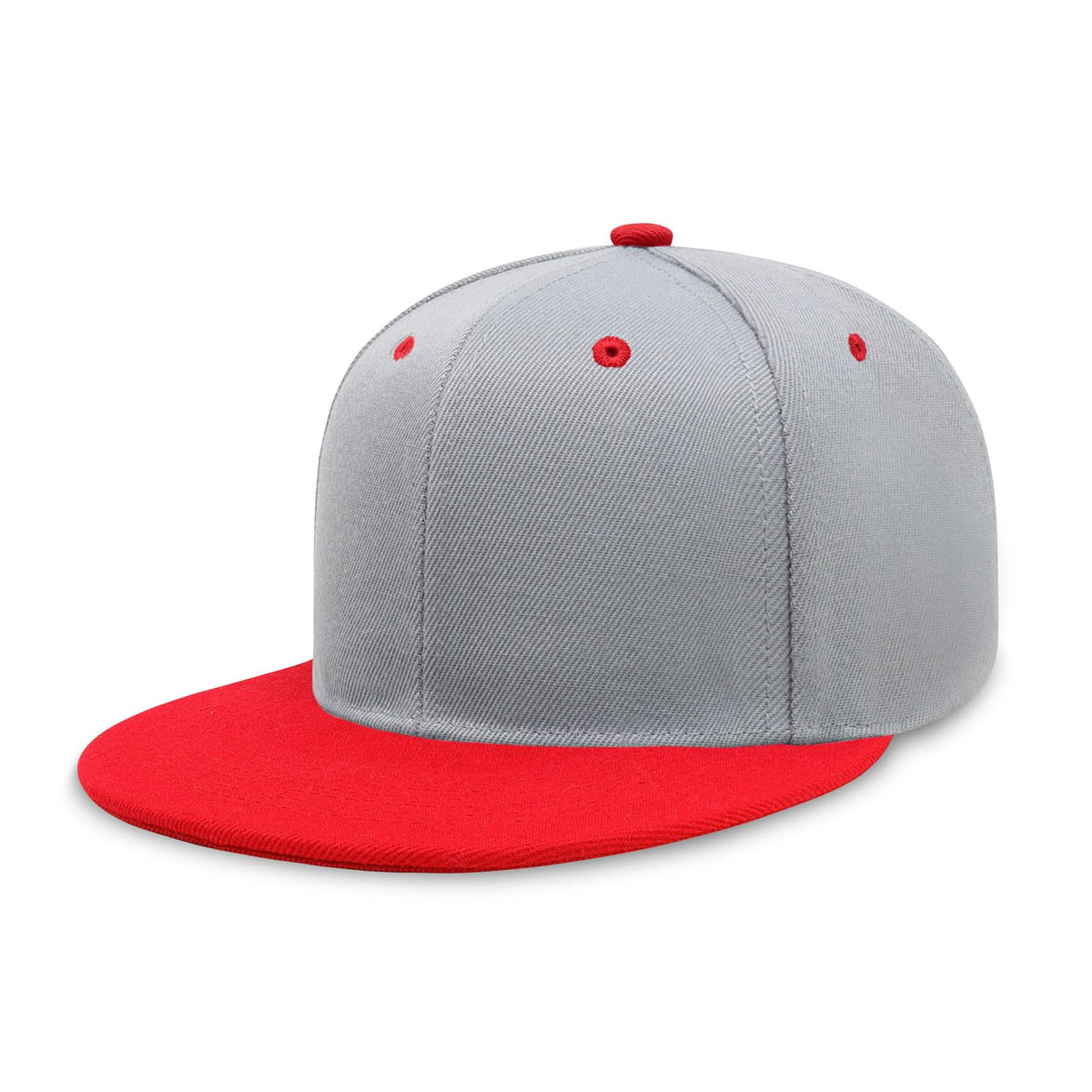 CHOK.LIDS Classic Snapback Flat Bill Hat Blank Adjustable Baseball Cap