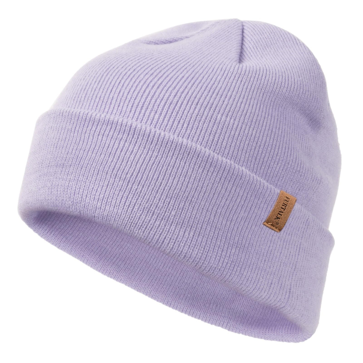 FURTALK Beanie for Men Women Cuffed Thick Knitted Winter Hat Skull Cap