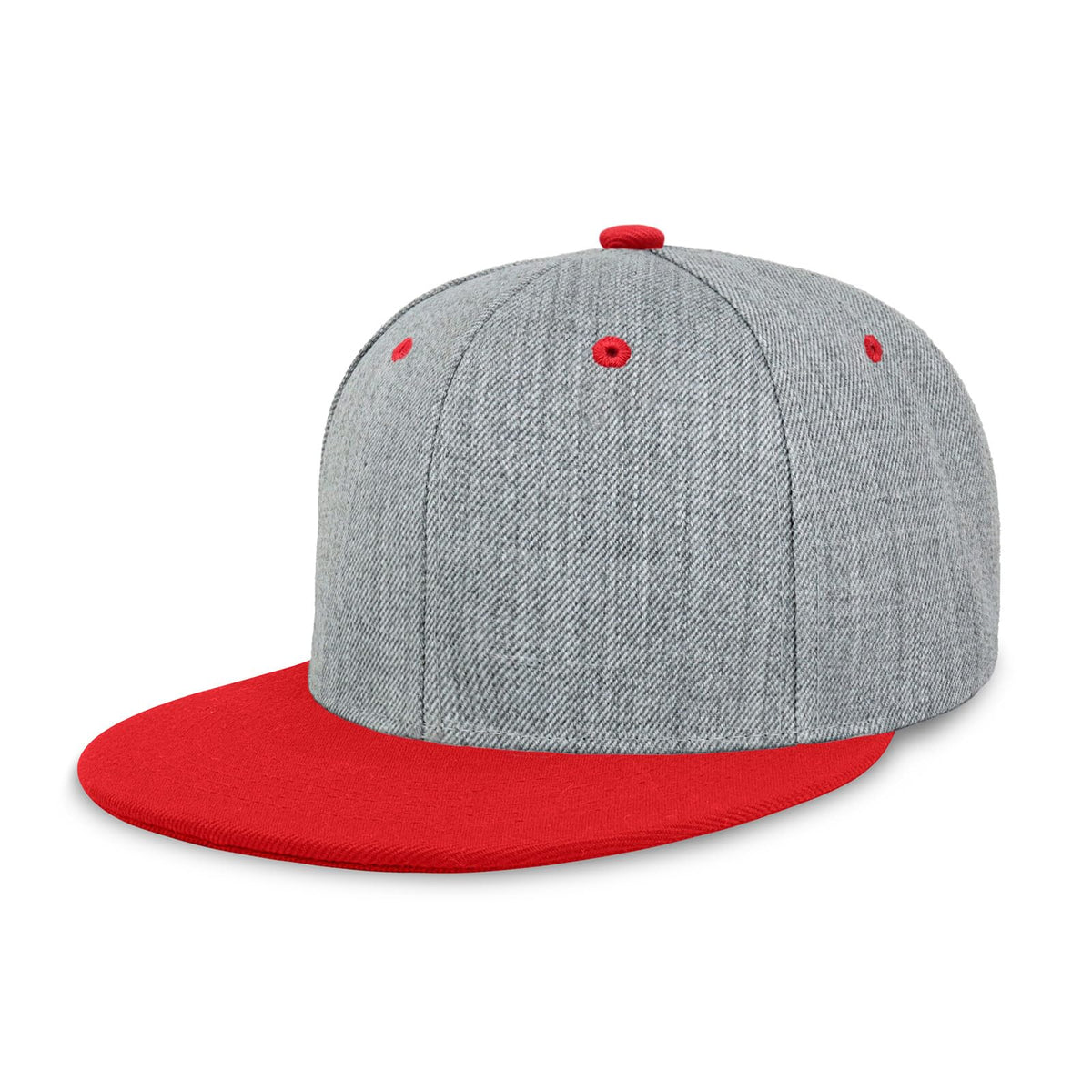 CHOK.LIDS Classic Snapback Flat Bill Hat Blank Adjustable Baseball Cap