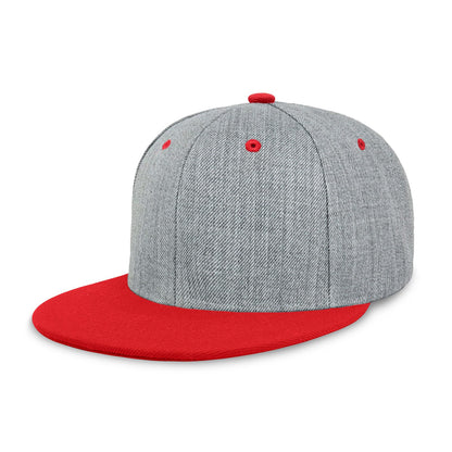 CHOK.LIDS Classic Snapback Flat Bill Hat Blank Adjustable Baseball Cap