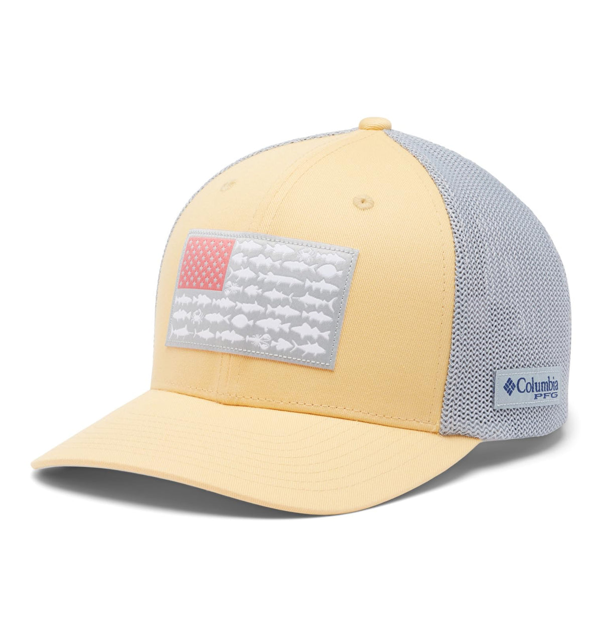 Columbia Unisex Adult PFG Logo Mesh Ball Cap