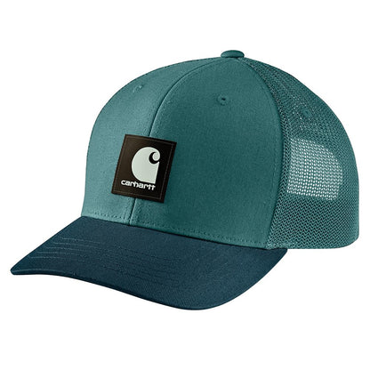 Carhartt Men's Rugged Flex Twill Mesh-Back Logo Patch Cap