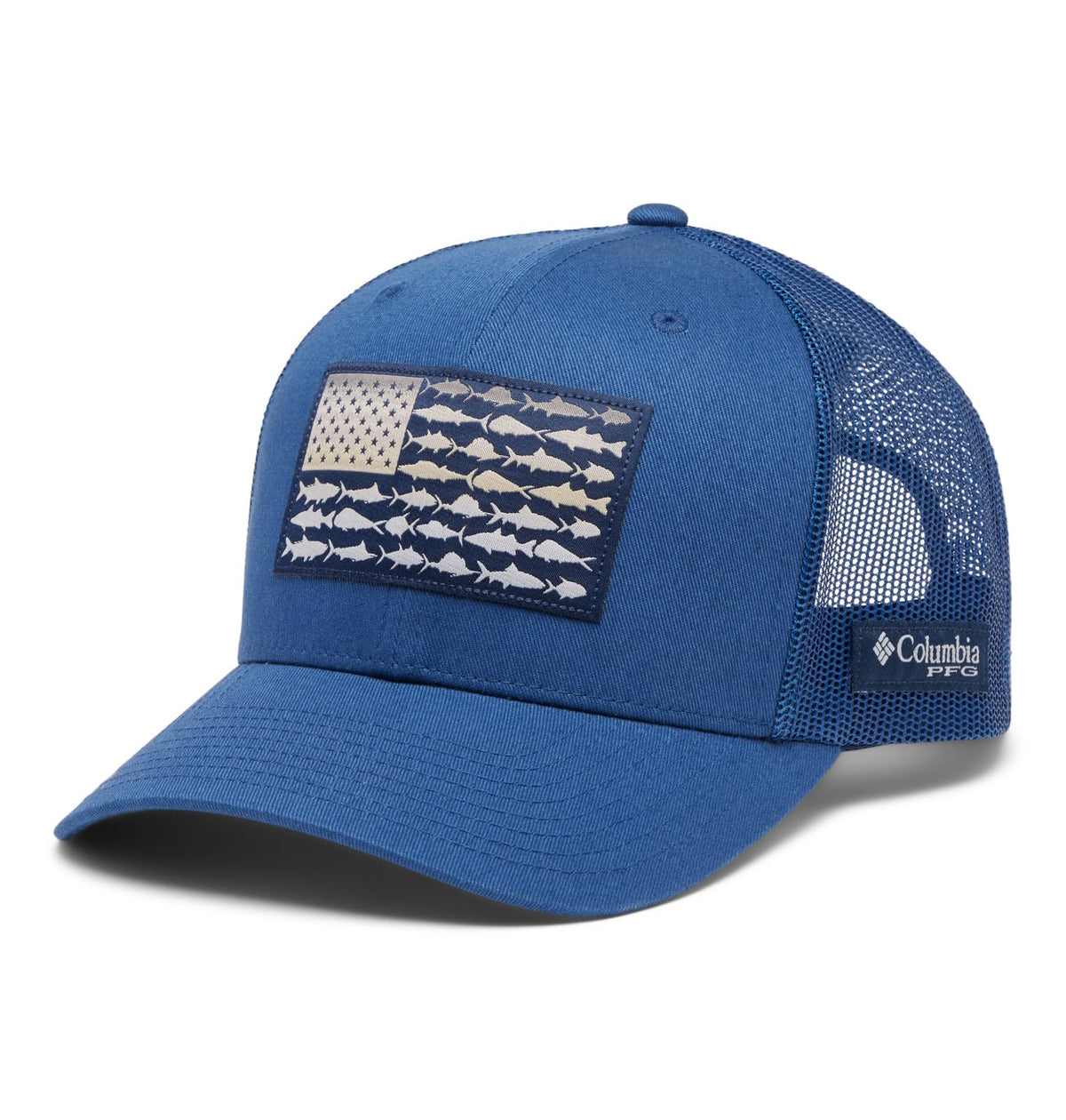 Columbia Unisex Adult PFG Logo Mesh Ball Cap