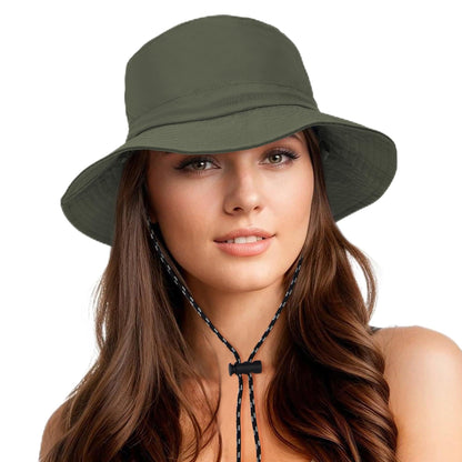 Durio Waterproof Bucket Hats for Woman UPF 50+ Sun Hat