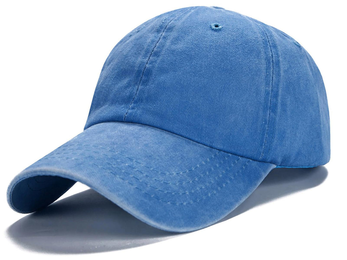 Edoneery Baseball Cap for Men and Women, Low Profile Washed Cotton Dad Hat