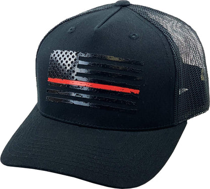 KBETHOS Flag USA America Military Thin Blue Line Thin Red Line Vintage Distressed Baseball Cap Dad Hat Unisex Adjustable…
