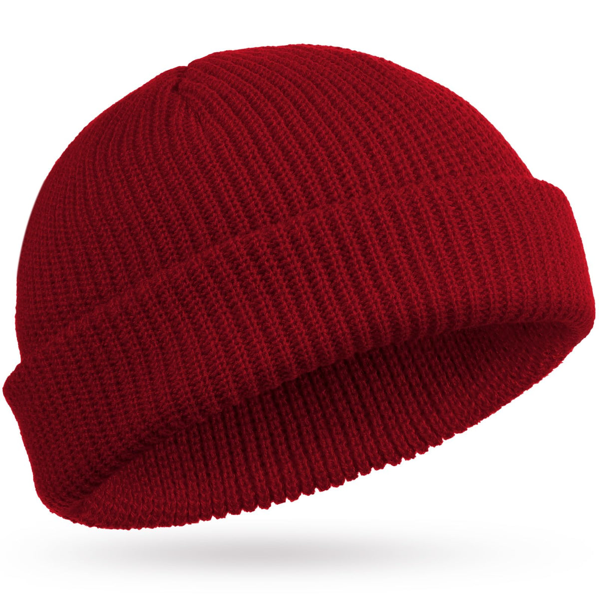 SATINIOR Trawler Beanie Watch Hat Roll-up Edge Skullcap Fisherman Beanie for Women Men