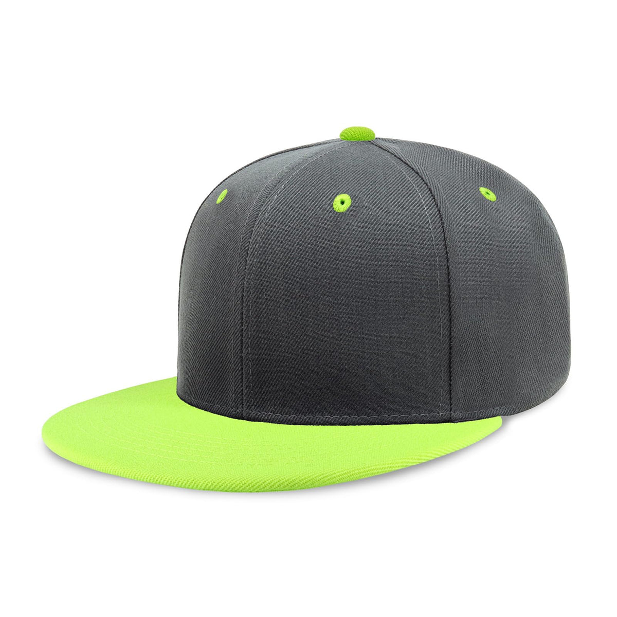 CHOK.LIDS Classic Snapback Flat Bill Hat Blank Adjustable Baseball Cap