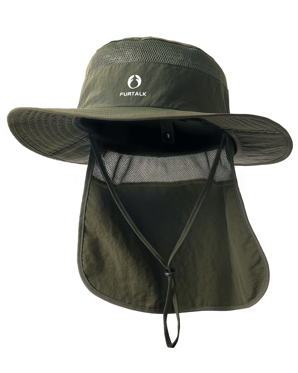 FURTALK Sun Hats for Men Women Fishing Hat with Neck Flap UPF Protection