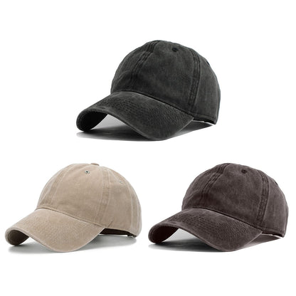 HH HOFNEN Baseball Cap Washed Cotton Unstructured Vintage Hat for Men Women