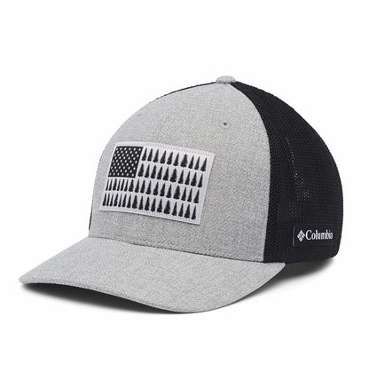 Columbia Unisex Adult PFG Logo Mesh Ball Cap