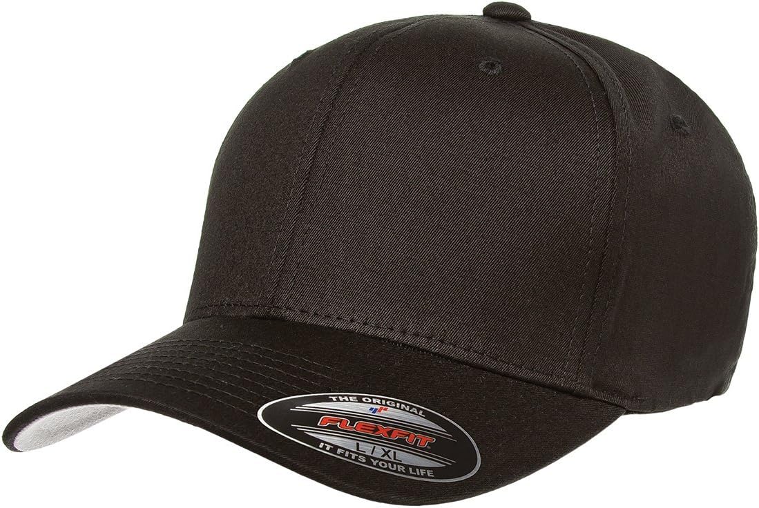 Flexfit/Yupoong Men's Cotton Twill Fitted Cap