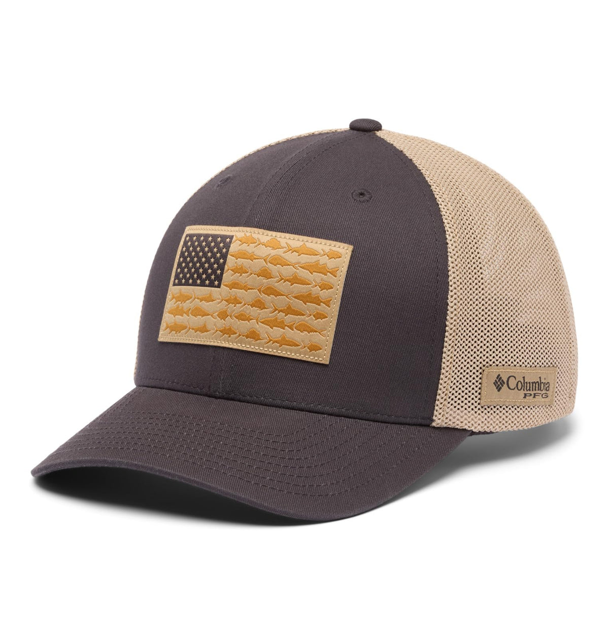 Columbia Unisex Adult PFG Logo Mesh Ball Cap