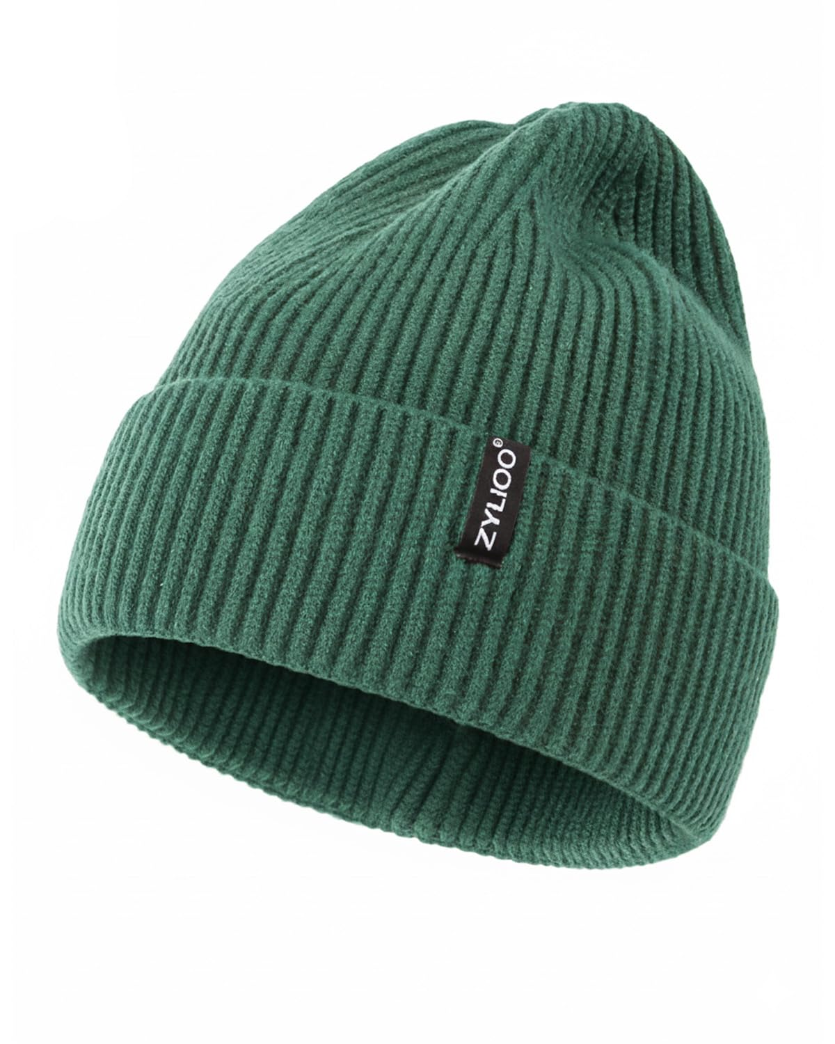 Zylioo XXL Beanie for Men,Big Head Winter Knit Hat,Stretch Warm Skull Cap