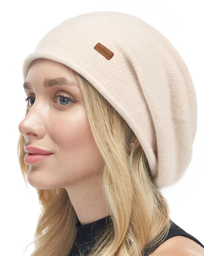 FURTALK Slouchy Beanies for Women Winter Hats Soft Warm Beanie Hat Ladies Knitting Skull Beanies