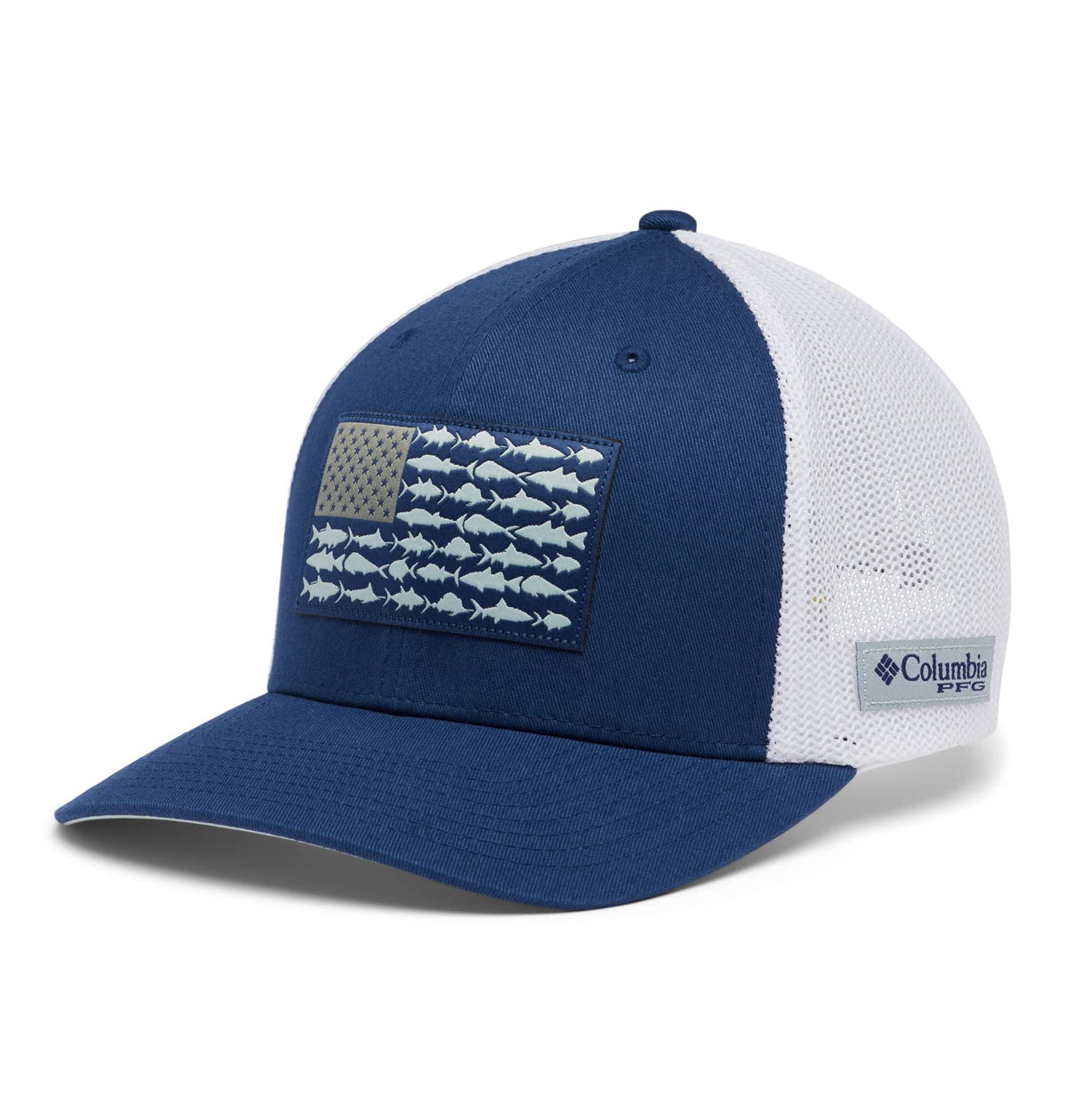 Columbia Unisex Adult PFG Logo Mesh Ball Cap