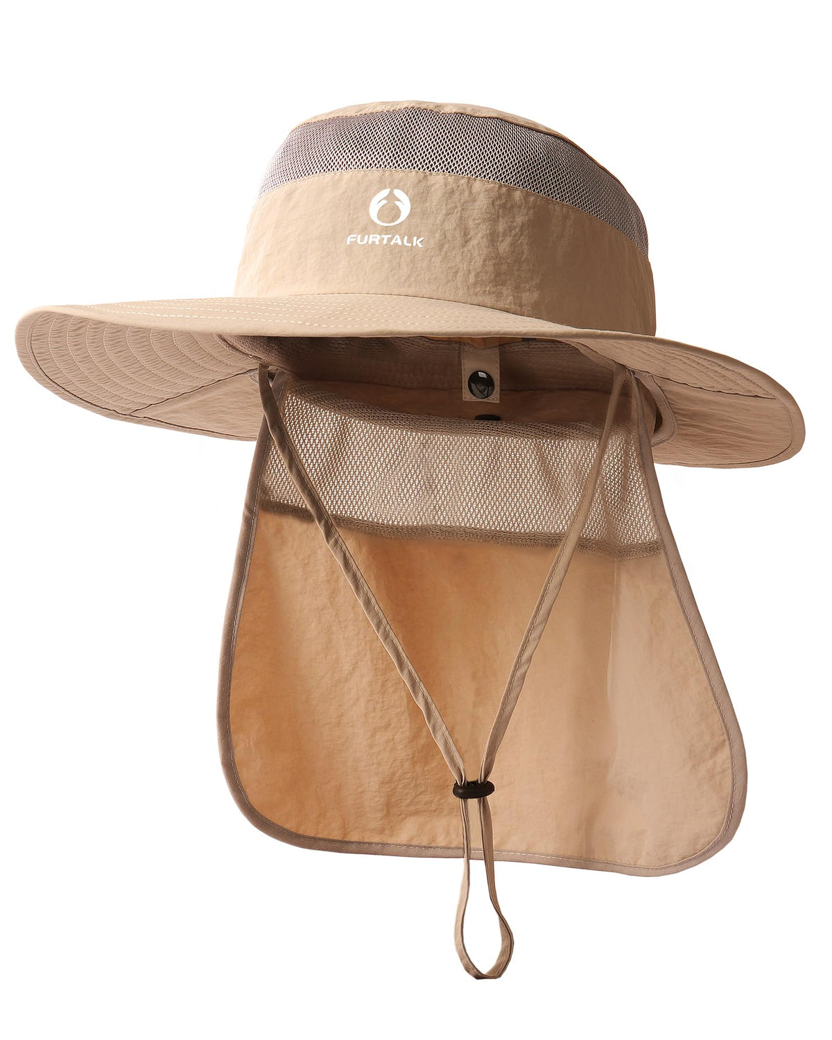 FURTALK Sun Hats for Men Women Fishing Hat with Neck Flap UPF Protection