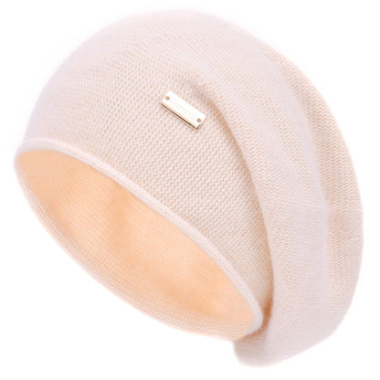 jaxmonoy Slouchy Knit Beanie Hat for Women Winter Soft Warm Ladies Laightweight Slouch Knitted Skull Beanies Cap