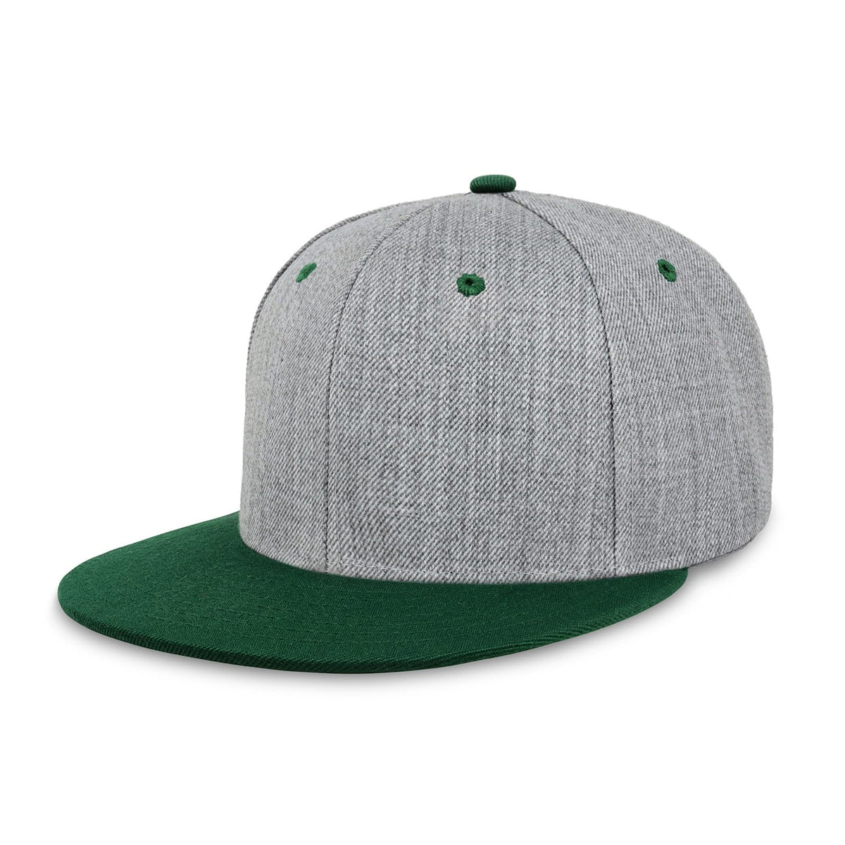 CHOK.LIDS Classic Snapback Flat Bill Hat Blank Adjustable Baseball Cap
