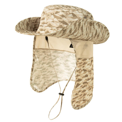 Comhats Sun Hat with Neck Flap for Men, UPF 50+ Wide Brim Cooling Oversized