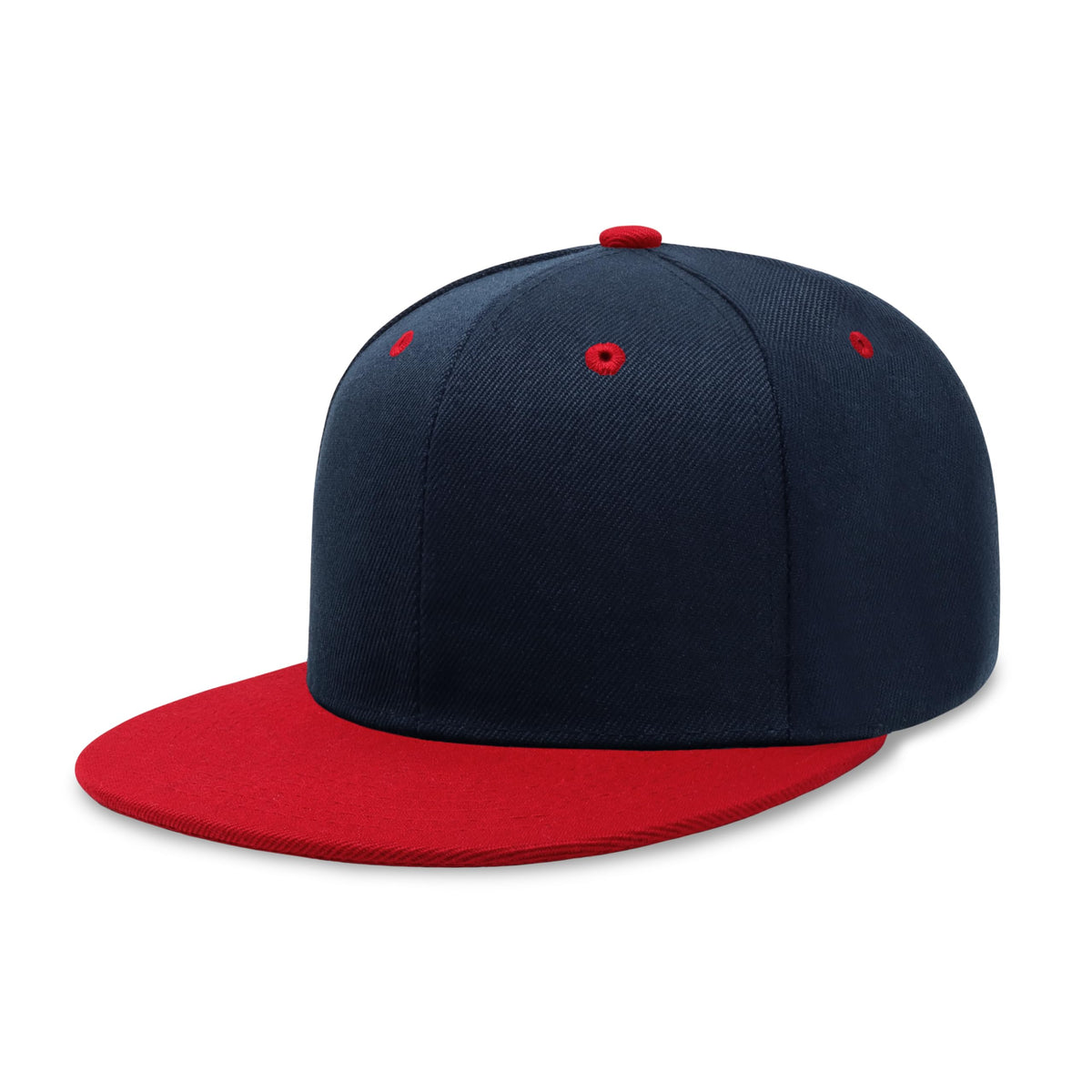CHOK.LIDS Classic Snapback Flat Bill Hat Blank Adjustable Baseball Cap