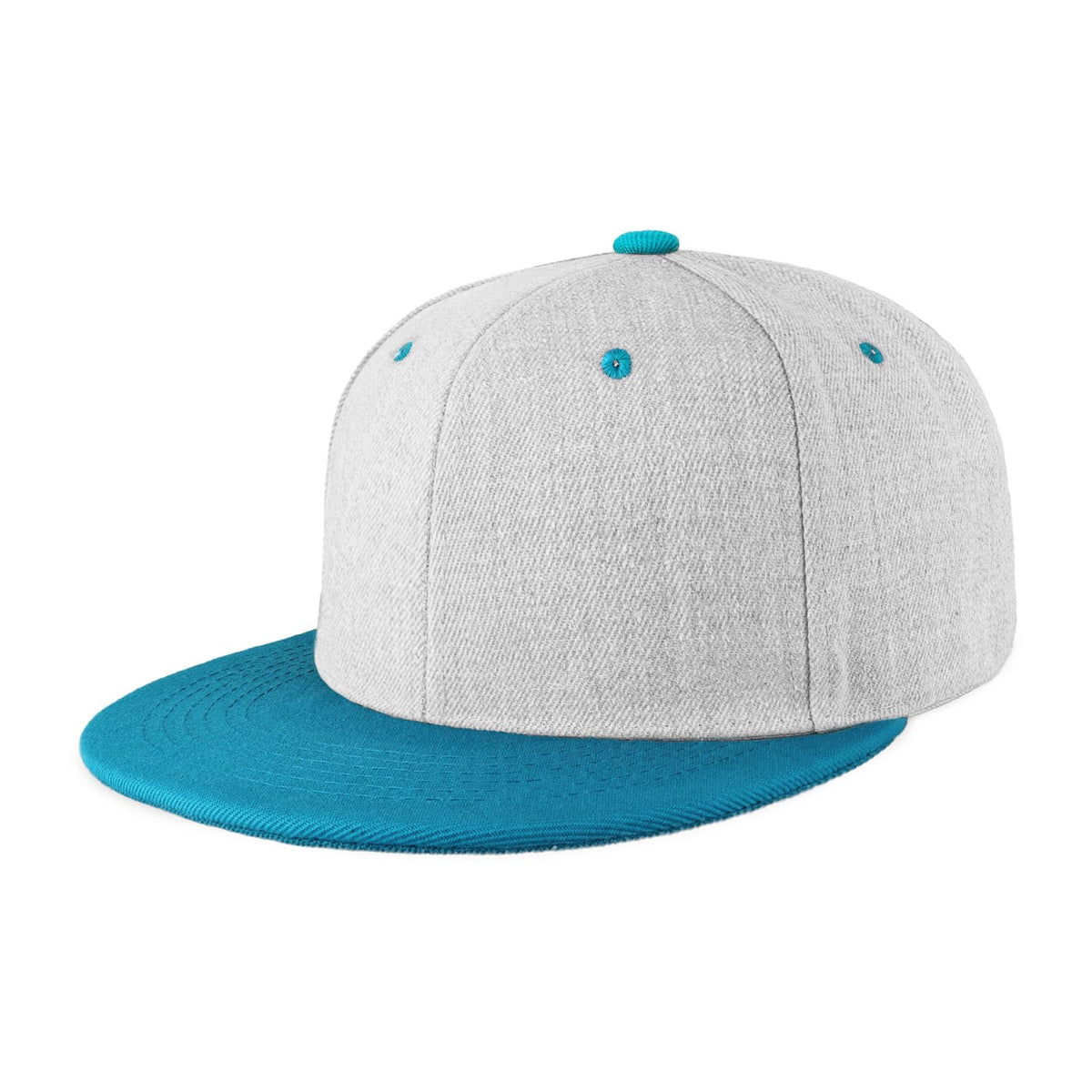 CHOK.LIDS Classic Snapback Flat Bill Hat Blank Adjustable Baseball Cap