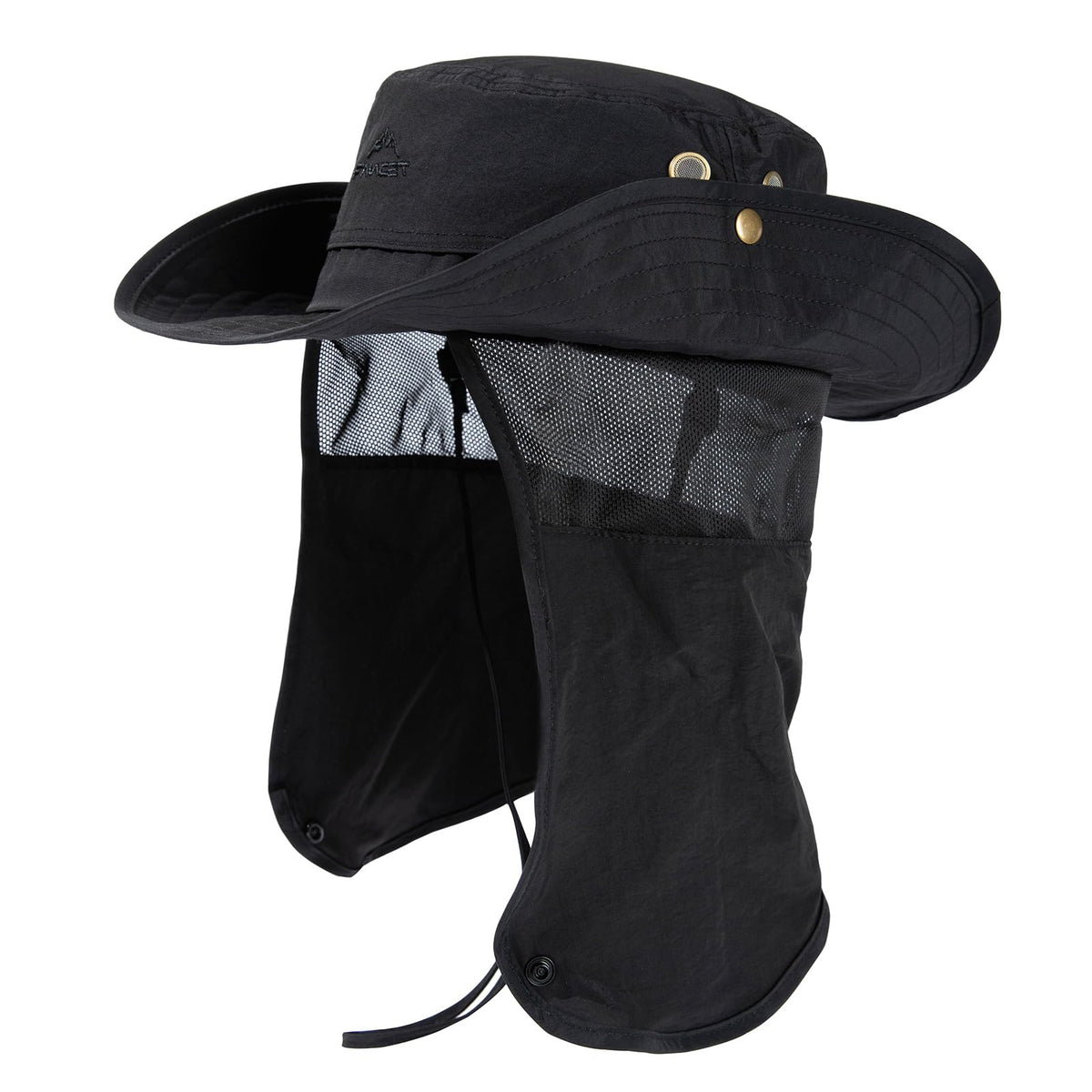 Comhats Sun Hat with Neck Flap for Men, UPF 50+ Wide Brim Cooling Oversized