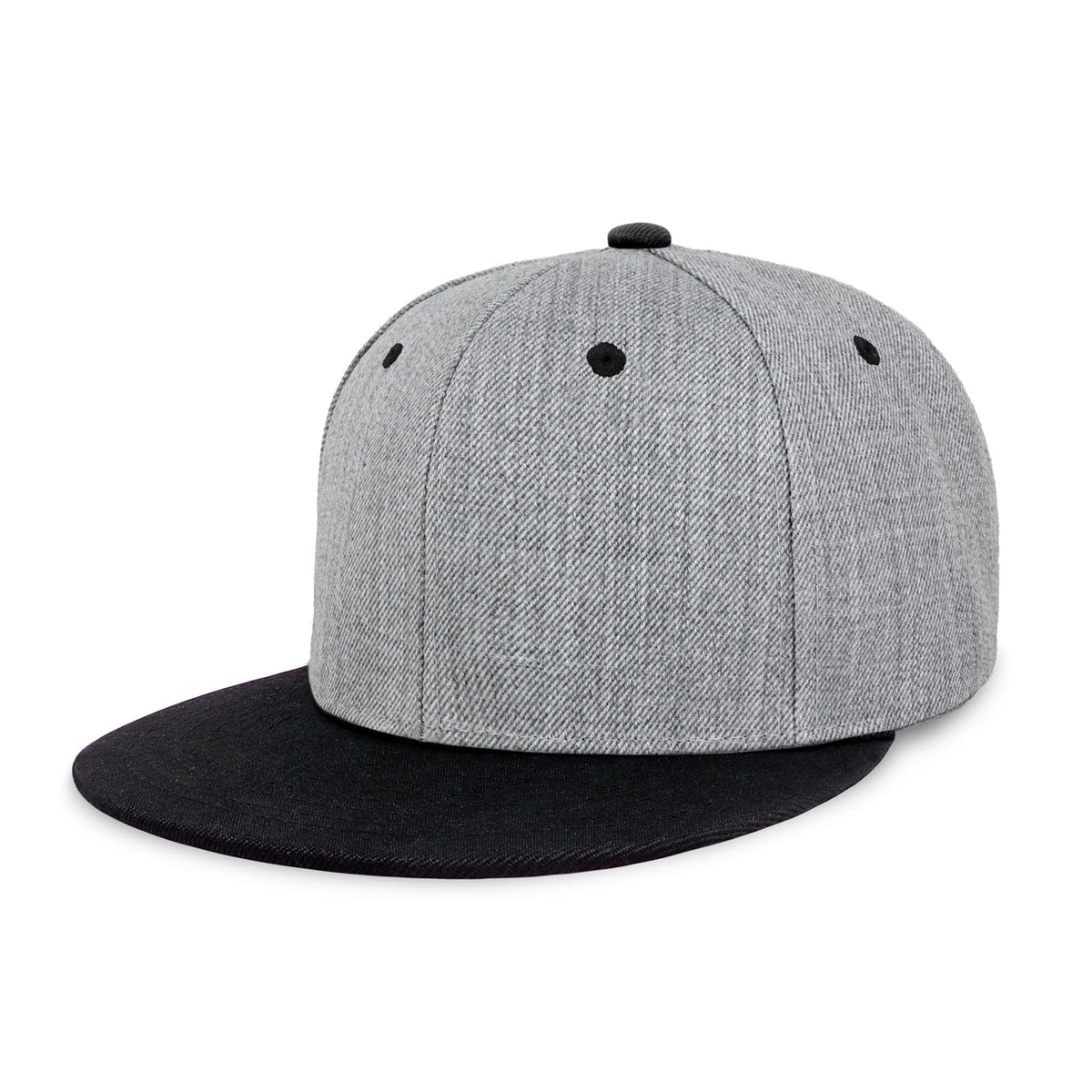 CHOK.LIDS Classic Snapback Flat Bill Hat Blank Adjustable Baseball Cap