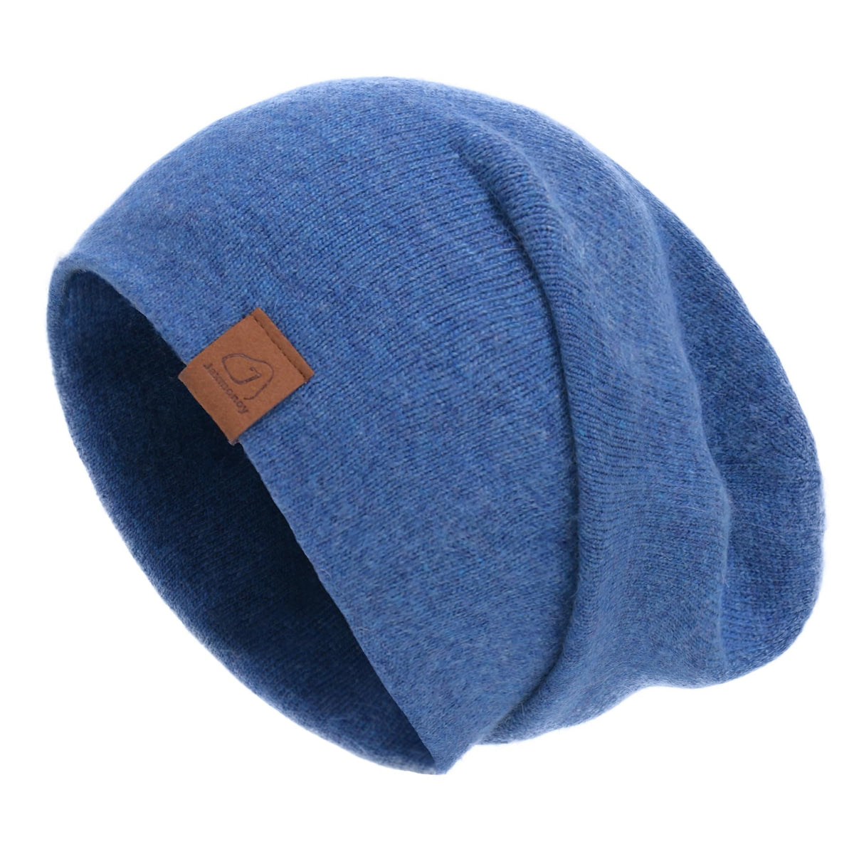 jaxmonoy Slouchy Knit Beanies Winter Hats for Women Men Soft Warm Reversible Slouch Cuffed Skull Knitted Beanie Cap